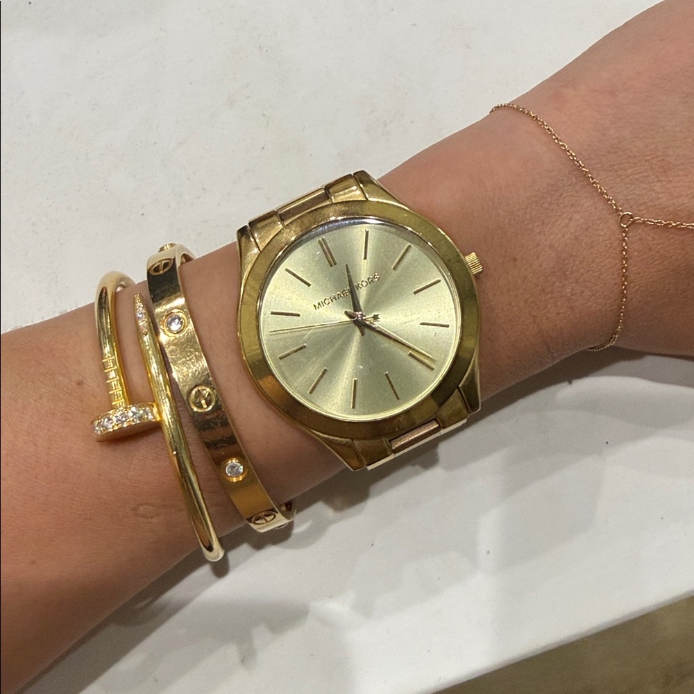 Michael Kors Women’s Gold-Tone Watch
